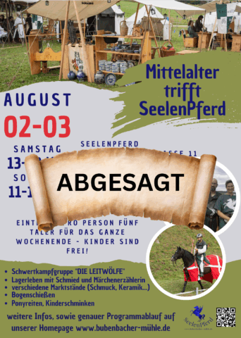 Mittelalter trifft SeelenPferd 2024 (303 x 426 mm)